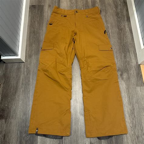 Bonfire Davis Ski and Snowboard Pants 10K 8K Silver... - Depop
