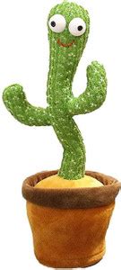 domnikyas Talking Cactus Toy Dancing Cactus Toy for Babies Voice Repeat ...