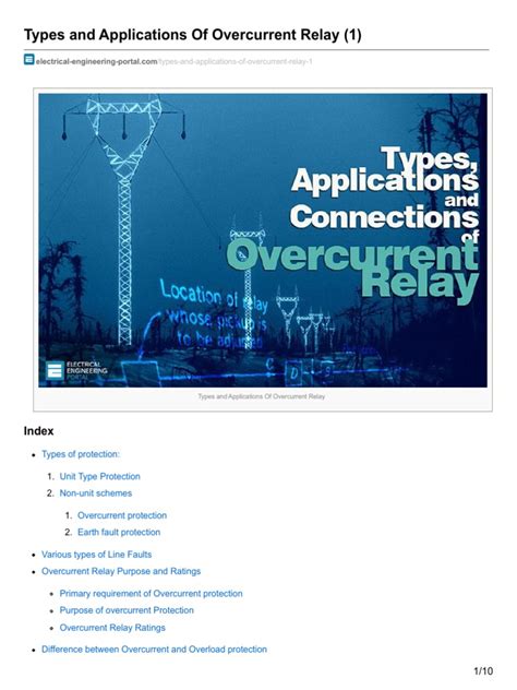 Image result for Over Current Relay