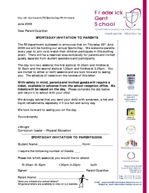 78+ Free Editable Sports Invitation Templates in MS Word [DOC] | pdfFiller