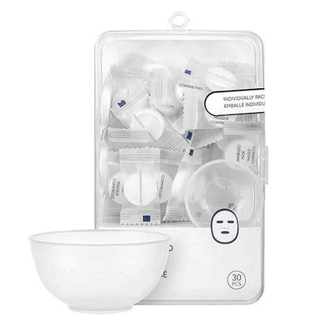 MINISO Boxed Compressed Sheet Mask Tablets, DIY Face Mask Sheet for ...