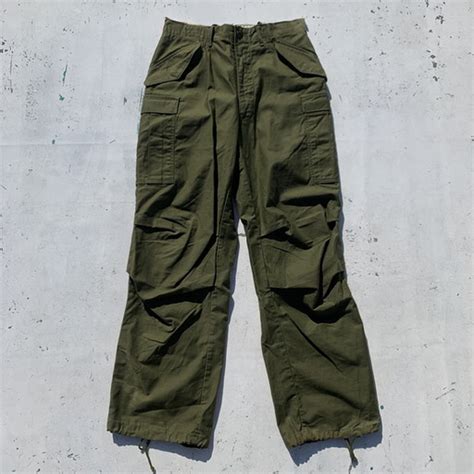 60's U.S.ARMY TROUSERS MEN'S FIELD M-65 フィールドパンツ カーゴパンツ 米軍 DSA100-67-C ...