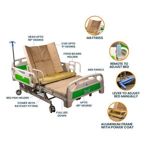 Buy Arrex Hercules Hospital Bed Online at Medura Healthcare