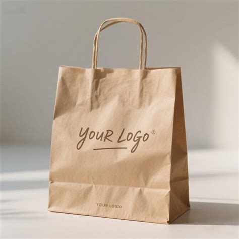 Reusable Kraft Paper Bags Supplier for Restaurant and Coffee Packaging