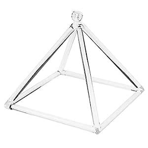 Optimuss Quartz Crystal Singing Pyramid C Note Root Chakra for ...