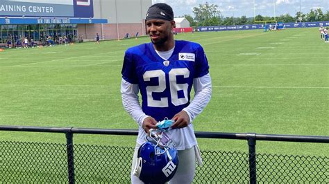 New York Giants RB Saquon Barkley back with team after false positive ...