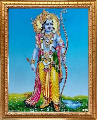 Shyam Framing Art Bhagvan Ram Religious Frame Price in India - Buy ...