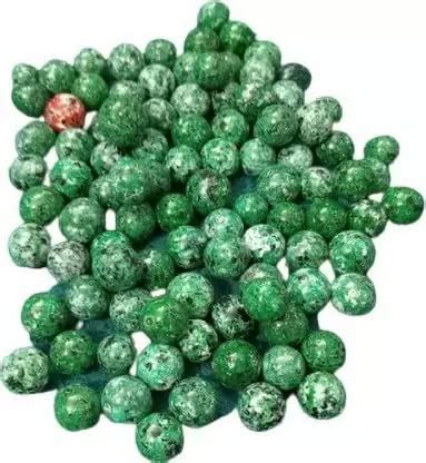 Kapoor pets™ 10 mm Green kancha Stone Round Fire Glass decorative ...