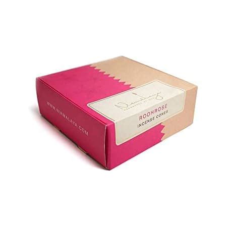 Nirmalaya 100% Natural Rooh Rose Backflow Refill Pack Incense Cones ...