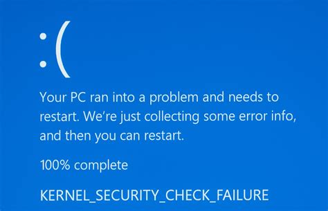 Image result for Kernel Security Check Fail