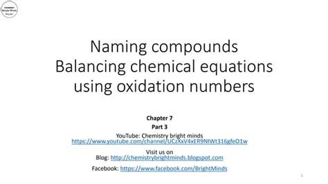 Image result for Balancing Chemical Equations Using Oxidation Number