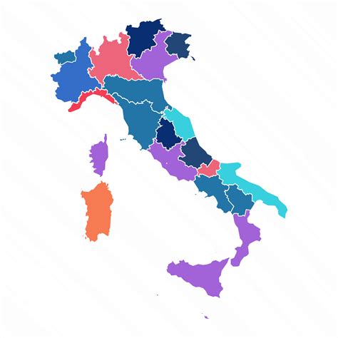 Italy County Map 的图像结果