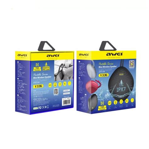 Bluetooth zvucnik AWEI Y336 crni - Mob-Shop