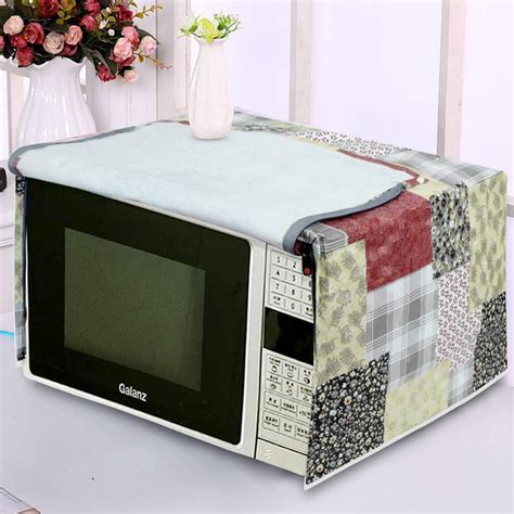 Kuber Industries 3D Checkered Design PVC Microwave Oven Full Closure ...