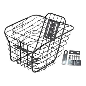 Enakshi® Bicycle Basket with Lid Bike Pannier Basket for Outdoor ...