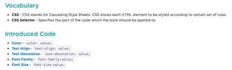 Image result for Lesson 6 Styling Text with CSS