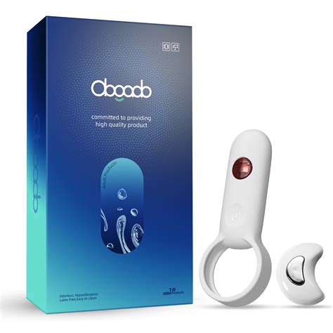 Vibrating Penis Ring, Obgado Remote Control 3 in 1 Cock Ring with 3 ...