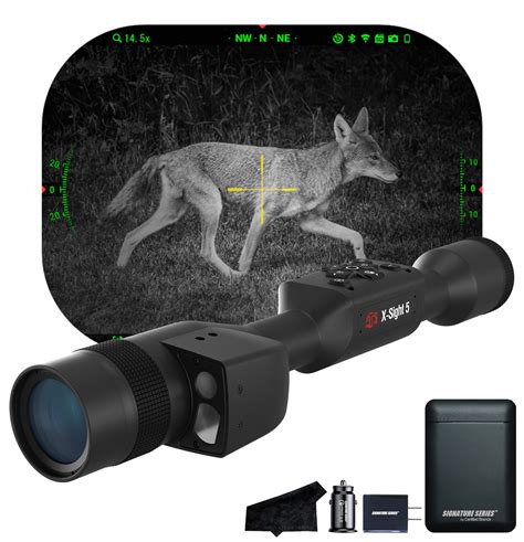 Buy ATN X- 5 LRF Ultra HD 4K+ Smart Day & Night Vision with Built-in ...