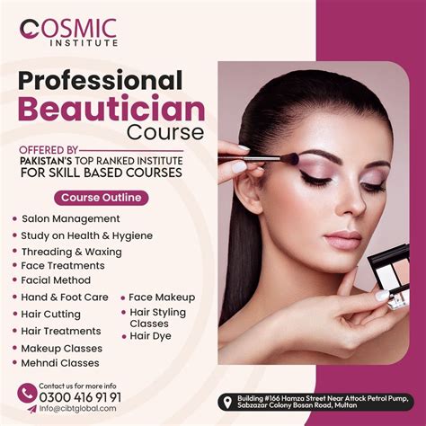 Professional Course in 2025 | Beautician course, Beauticians, Beauty ...