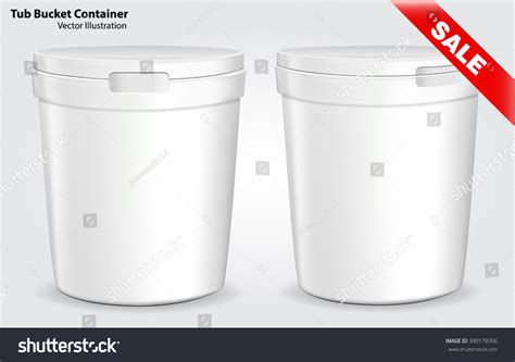 New Product Concept White Tub Paint 스톡 벡터(로열티 프리) 390179356 | Shutterstock