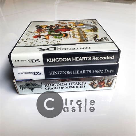 Kingdom Hearts Games for Gameboy Advance GBA Nintendo DS, Video Gaming ...