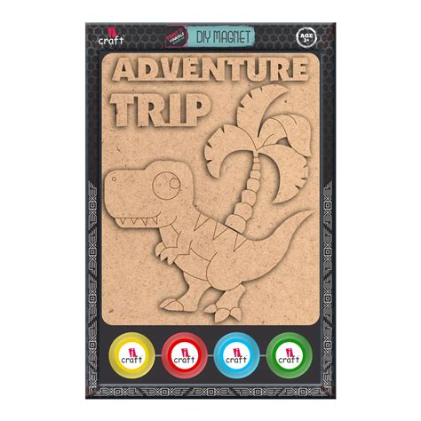 iCraft DIY Art and Craft DIY Fridge Magnet Making Kit |Pack with 4 ...