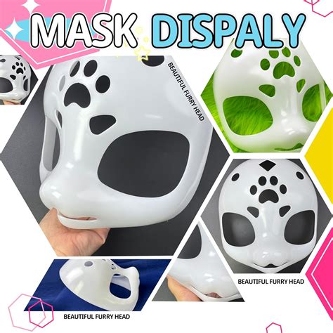 Liokoon Fursuit Head Base Furry Mask 9, 3D Printed Furry India | Ubuy