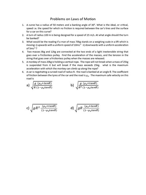 Image result for Class 11 Physics Laws of Motion Example 6