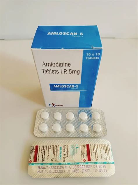 Pharmaceutical Tablet - AMLOSCAN - 5 Tab Wholesaler from New Delhi