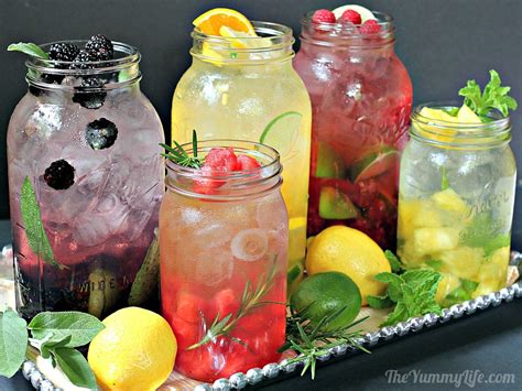 Homemade Recipes For Flavored Waters