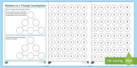 KS2 Crossword Number Puzzle 1 (4-digit Numbers) - Twinkl