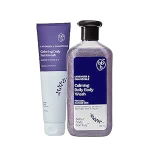 Buy BBB Better Body Bombay Lavender & Chamomile Calming Daily Body Wash ...