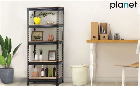 Planet 5 Tier Adjustable Shelf/Multipurpose Boltless Rack/Shelf ...