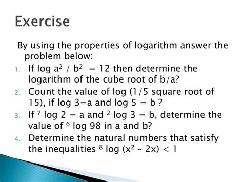 Image result for Logarithm PPT View