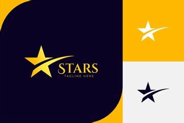 Luxury gold star logo icon designs template elegant rising star ...
