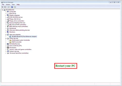 Update Driver Software Device Manager 的图像结果