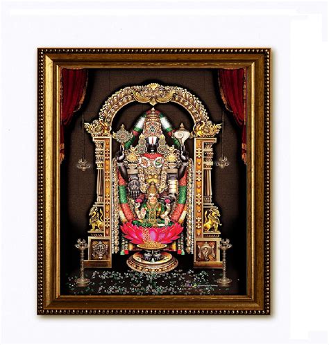 Royalina Art Gallery Glow in Dark Lord Venkateswara Swamy Tirupati ...