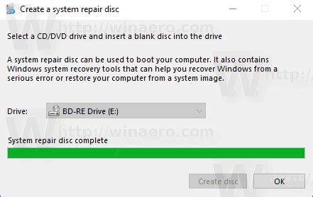 Image result for Create System Repair Disk with USB