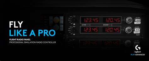Logitech G Saitek Pro Flight Radio Panel - USB