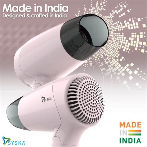 Shop Syska HD1210 Compact Hair Dryer Online - Best Sellers