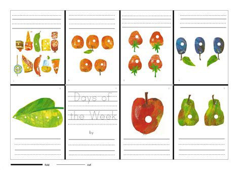 The Very Hungry Caterpillar Mini Book Printable