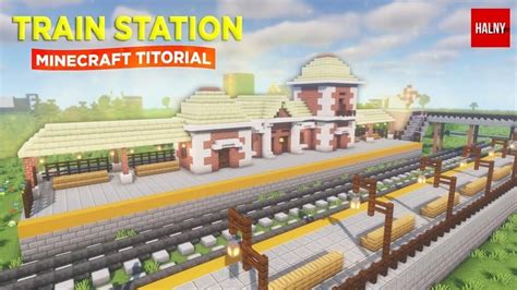 Image result for Minecraft Train Station Tutorial