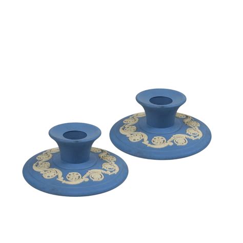 Set of 2 | Wedgwood Jasperware Candle Holders – Lazy Suzan Home