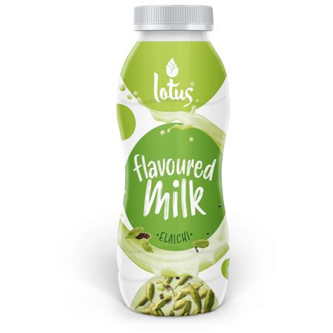 Lotus Elaichi Flavoured Milk Pet Bottle, 180ml : Amazon.in: Grocery ...