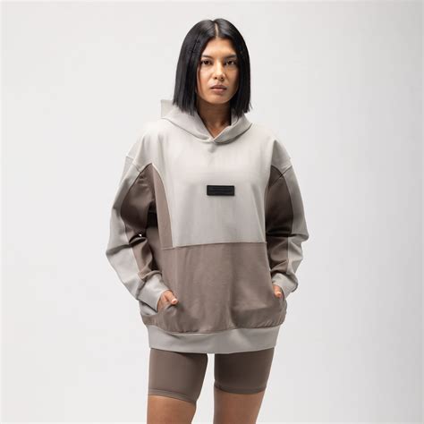 OBLIQUE COLOR BLOCK HOODIE – Warping Theories