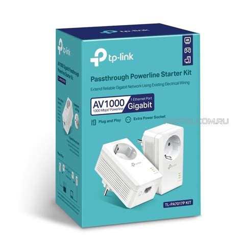 Умный дом: Комплект адаптеров для передачи Gigabit Ethernet по ...