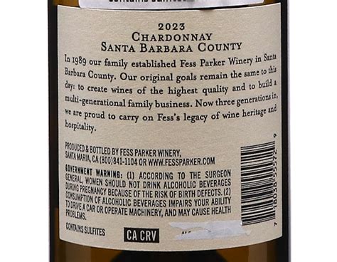 Fess Parker Santa Barbara Chardonnay 2023