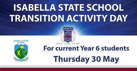 Isabella State School Transition Activity Day, McLaughlin Road Bentley ...