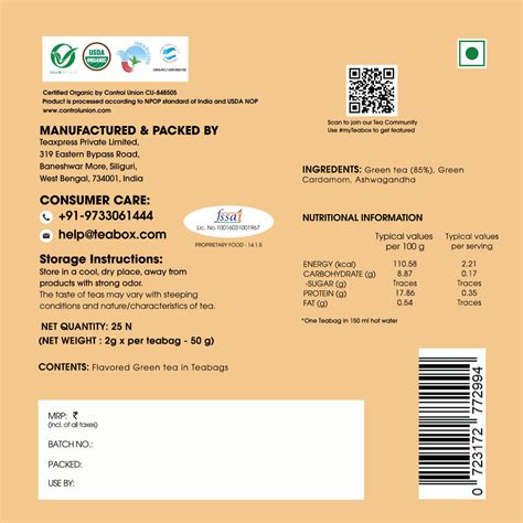 Buy 2024 Organic Ashwagandha Green Tea For Immunity Boosting & Improved ...