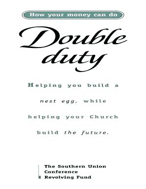 Southern Union Conference Revolving Fund Information Request Form ...